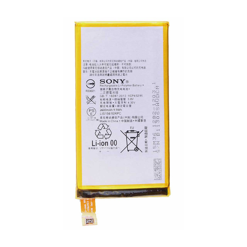 باتری موبایل مدل LIS1561ERPC  ظرفیت 2600mAh مناسب برای گوشی موبایل سونی Z3 MINI