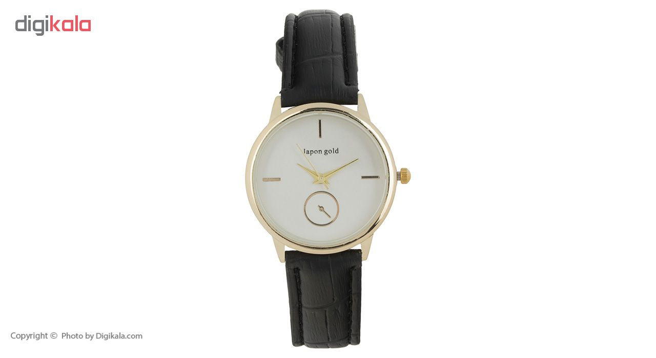 ساعت مچی عقربه ای زنانه ژاپن گلد مدل Z01W