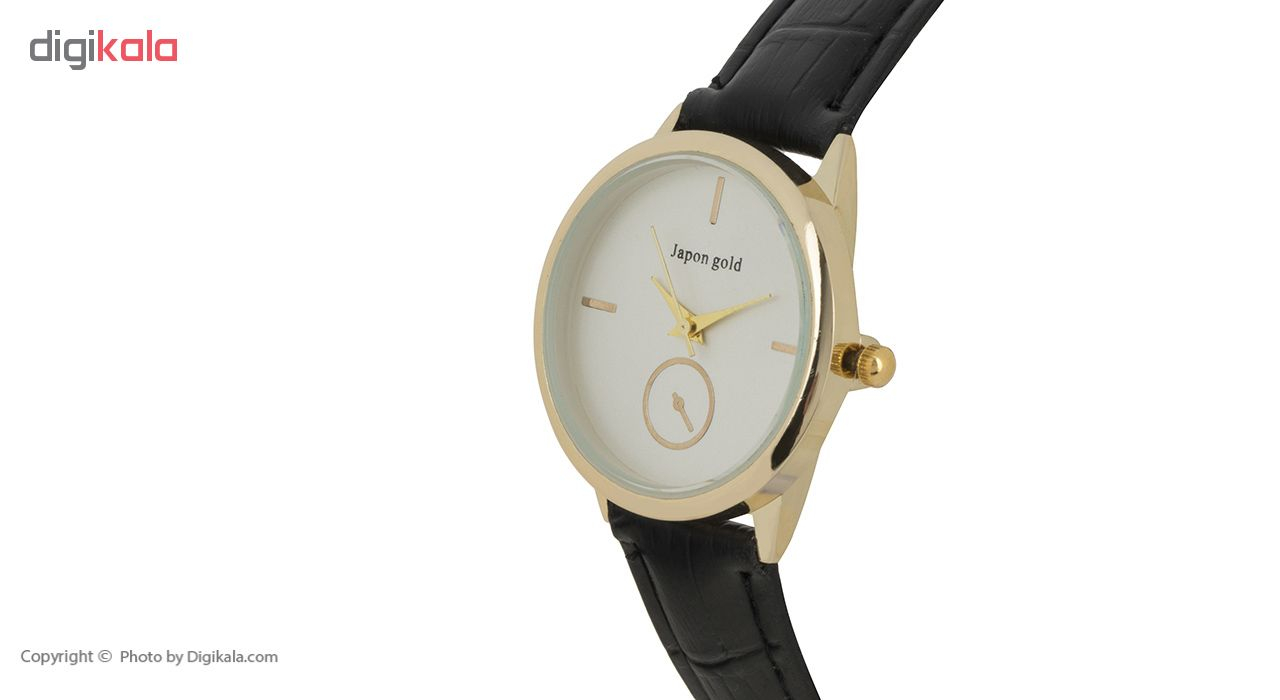 ساعت مچی عقربه ای زنانه ژاپن گلد مدل Z01W