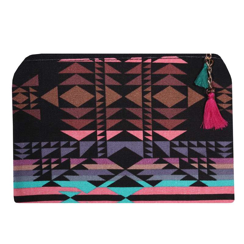 کیف لوازم آرایش زنانه مدل پارچه کد 08