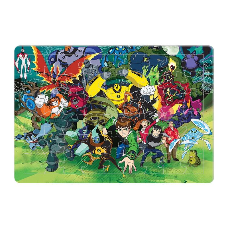 پازل 54 تکه طرح Ben10 مدل P268