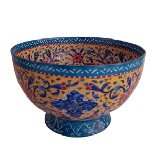 کاسه میناکاری مدل ختایی کد C55
