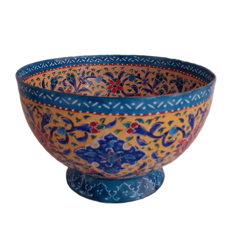 کاسه میناکاری مدل ختایی کد C55
