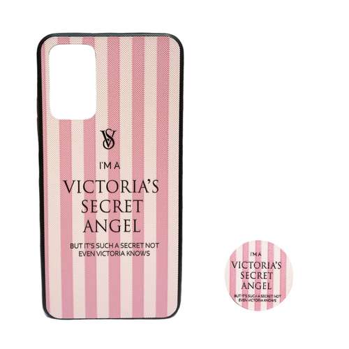 کاور ویکتوریا سکرت مدل 001 مناسب برای  گوشی موبایل شیائومی Redmi 9t/Pocp M3 به همراه پایه نگهدارنده