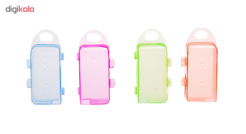 محافظ مسواک مدل گلس بسته 4 عددی