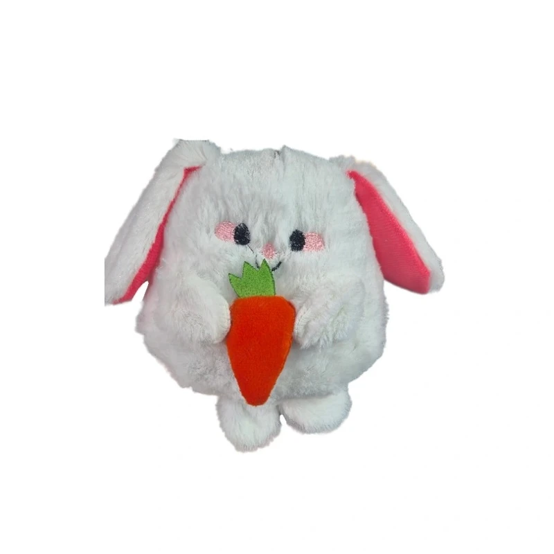 عروسک مدل خرگوش هویج به دست ارتفاع 30 سانتی متر