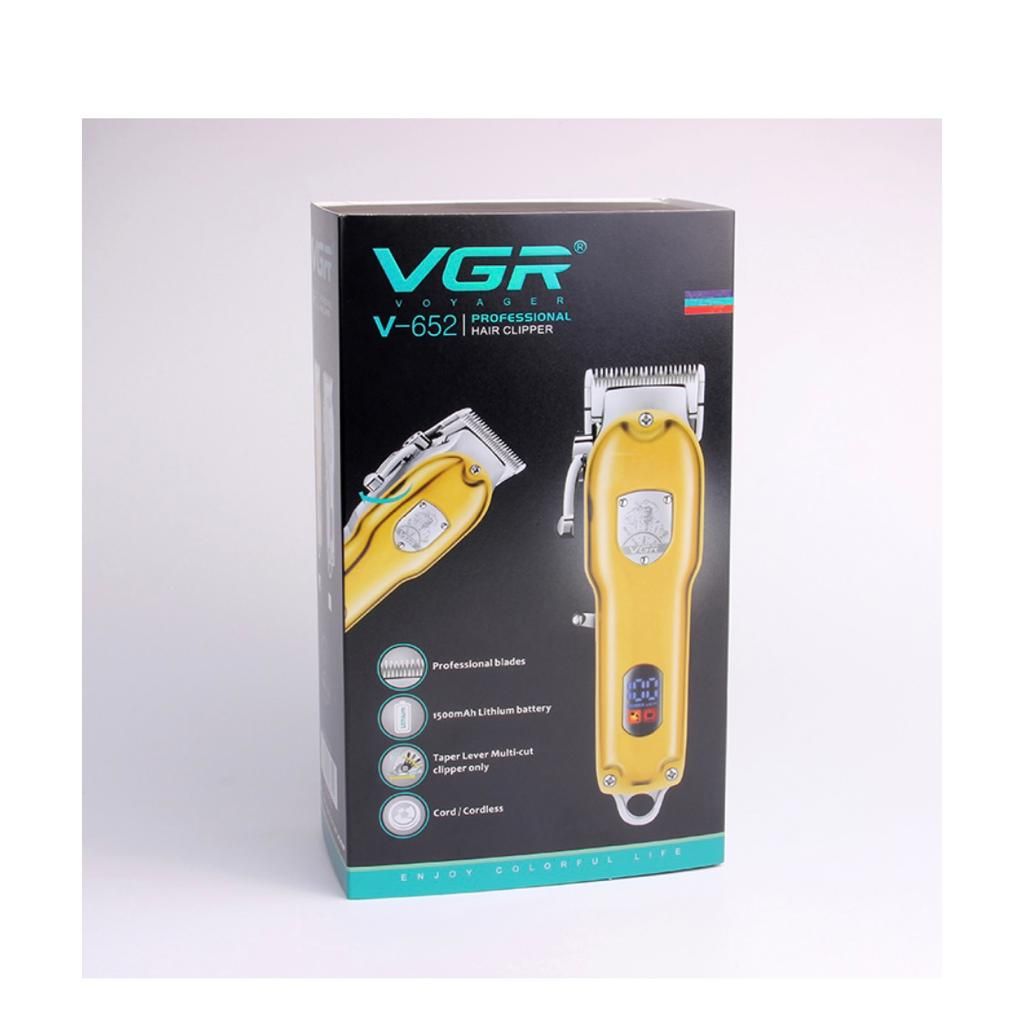 ماشین اصلاح موی سر و صورت وی جی ار مدل V-652 -  - 7
