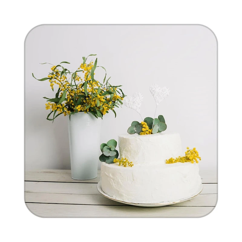 زیر لیوانی کاکتی طرح گل مدل mp19657