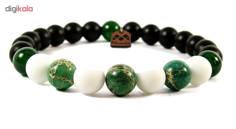 دستبند مهره ای مانچو مدل bf624n