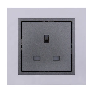 پریز ایفاپل مدل LOGUS90 METALLO کد 90910TRS/21185/90642