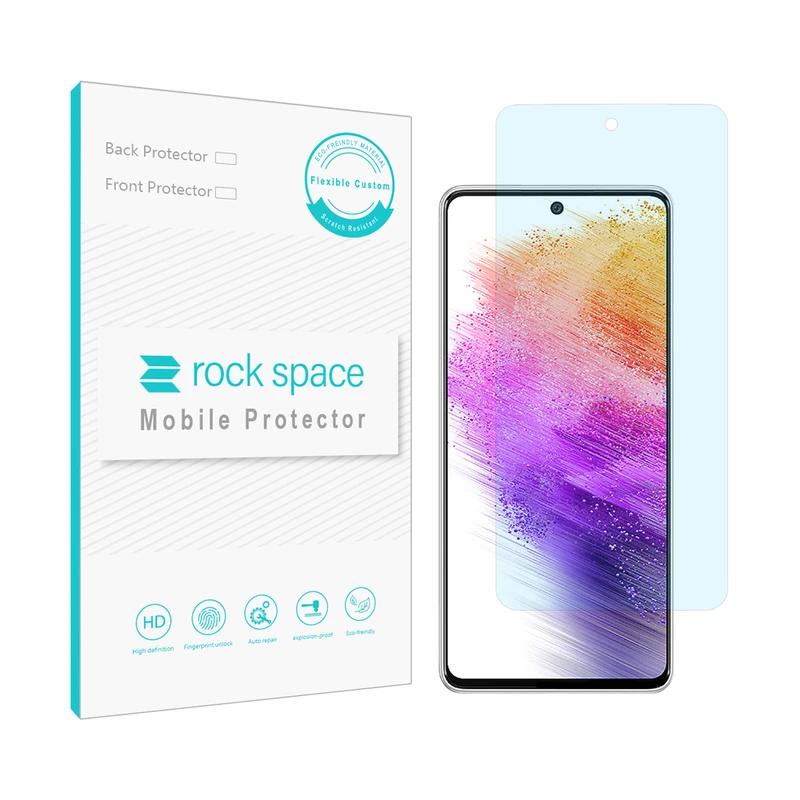 محافظ صفحه نمایش آنتی بلو راک اسپیس مدل HyBLU مناسب برای گوشی موبایل سامسونگ Galaxy a73 5G