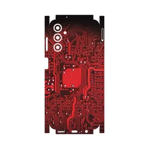 MAHOOT Red_Printed_Circuit_Board-FullSkin Cover Sticker for Samsung Galaxy M14