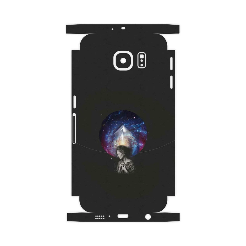 برچسب پوششی ماهوت مدل Collage of surreal Portrait of Women 3-FullSkin مناسب برای گوشی موبایل سامسونگ Galaxy S6