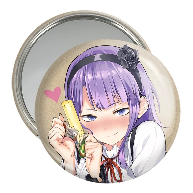 آینه جیبی خندالو مدل شیداره انیمه داگاشی کاشی Dagashi Kashi  کد 22532