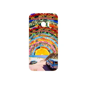 MAHOOT Collage of Orange Sky Cover Sticker for HTC 10