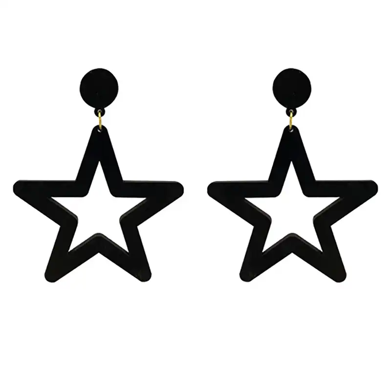 گوشواره زنانه مستر راد مدل ستاره ای کد P-B