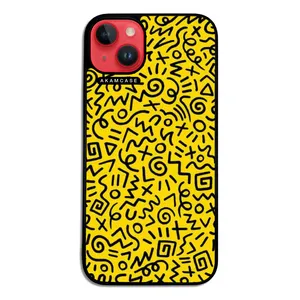 AKAM AMC-WA14PLUS-DOODLE3 Cover For Apple iPhone 14 Plus