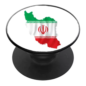 پایه نگهدارنده گوشی موبایل پاپ سوکت مدل پرچم ایران کد 01