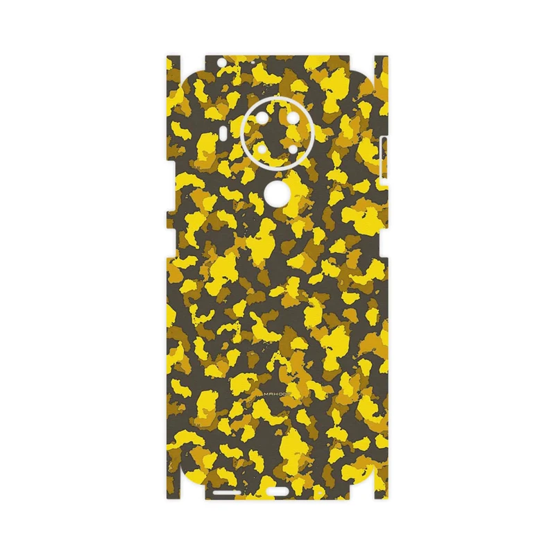 برچسب پوششی ماهوت مدل Yellow Infantry Army-FullSkin مناسب برای گوشی موبایل نوکیا 5.4