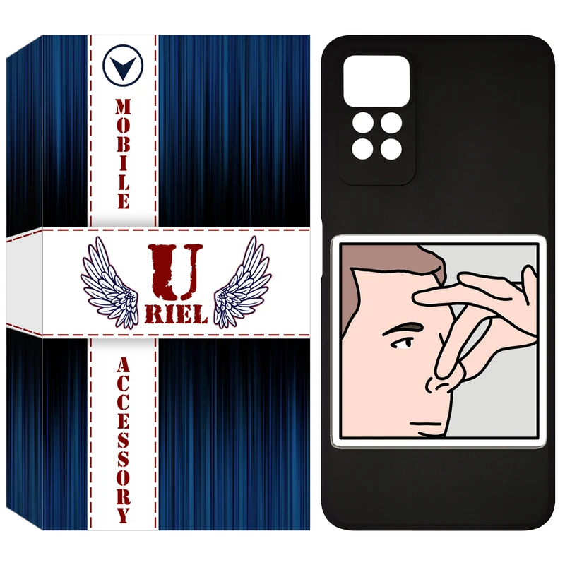 کاور یوریل مدل KSH کد 87 طرح دماغ مناسب برای گوشی موبایل شیائومی Redmi Note 12 Pro 4G