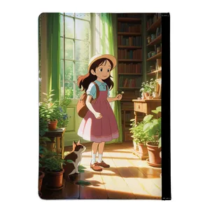 کلاسور مدل دختربچه و گربه کد nc353