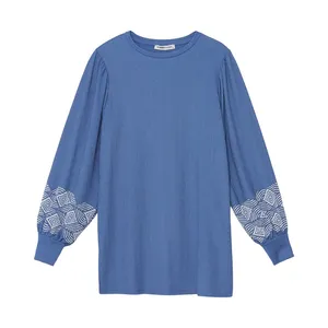 تونیک آستین بلند زنانه ال سی وایکیکی مدل اسلیم افکت