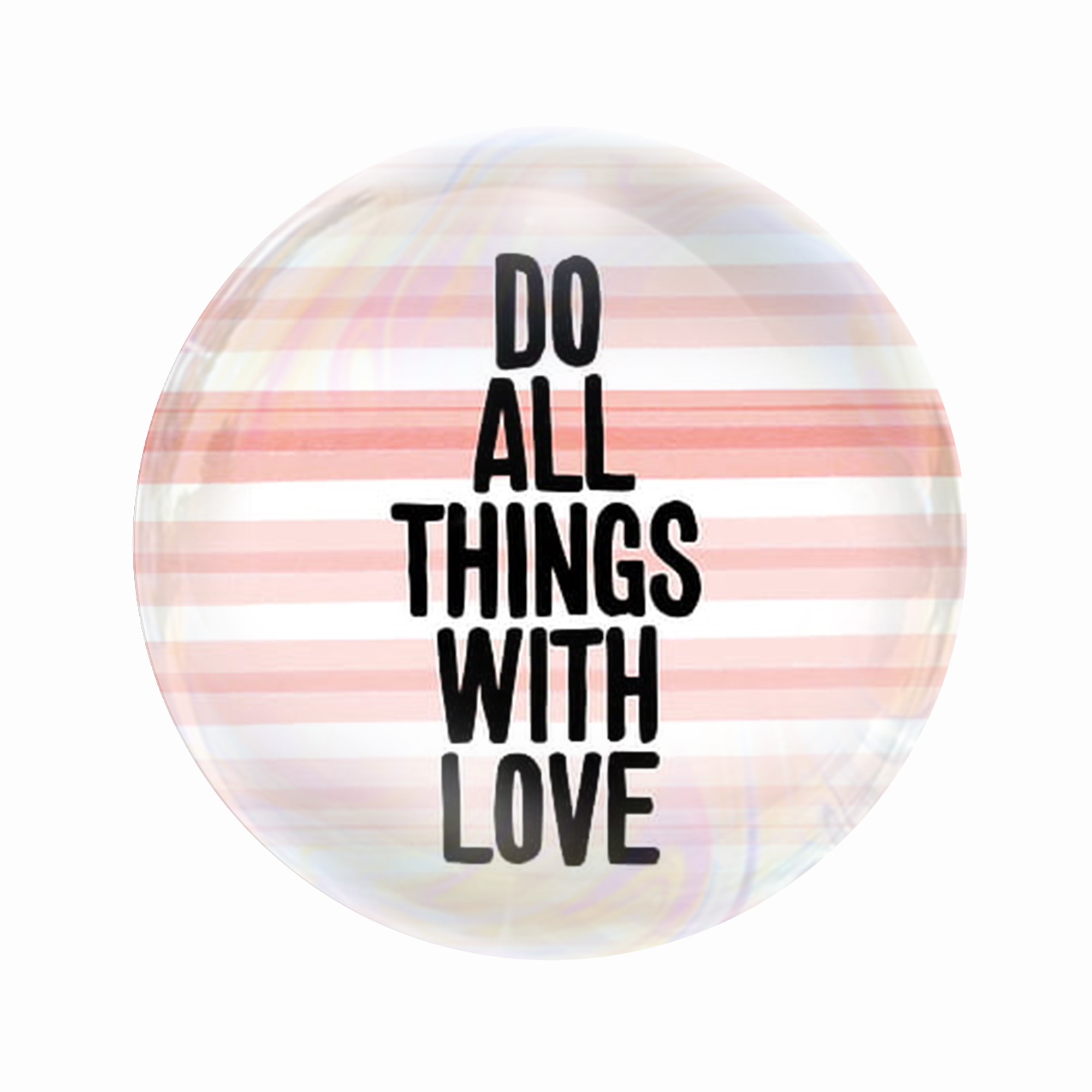 مگنت عرش طرح نوشته انگیزشی Do All things with Love کد Asm3419
