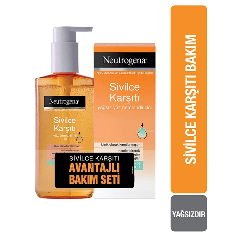 ژل ضد جوش نوتروژینا مدل  sivilce karsiti  حجم 250 میلی لیتر