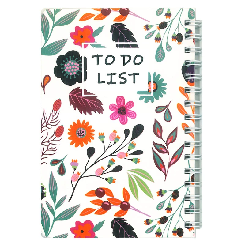 دفترچه یادداشت 60 برگ رز مدل TO DO LIST طرح بهار