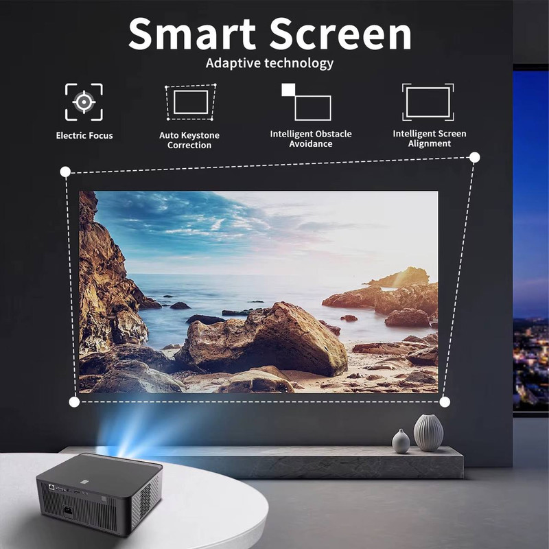 ویدئو پروژکتور مدل هوشمند Full HD 4k سری z2