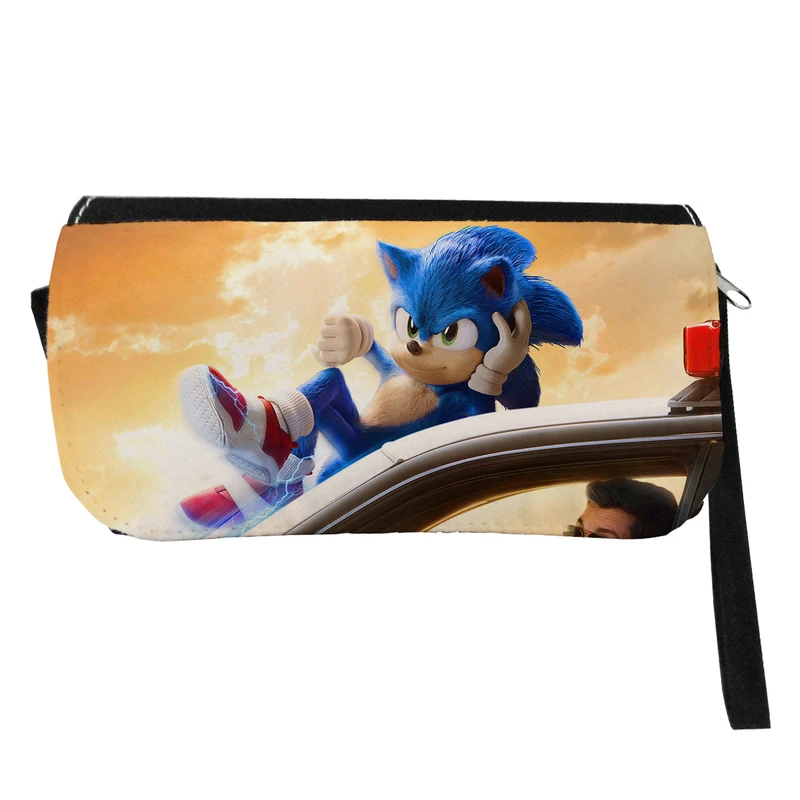   جامدادی طرح سونیک خارپشت مدل دو زیپ کد 203