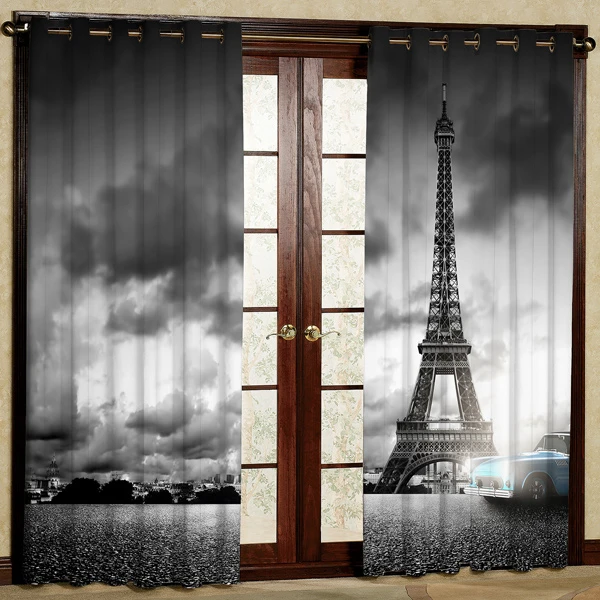 پرده مدل مخمل پانچی کد 7137 سایز 280x140 سانتی متر