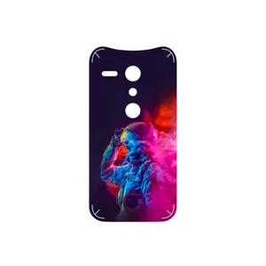 MAHOOT Smoke Rainbow Digital Art 1 Cover Sticker for Motorola Moto G