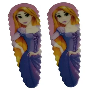 گیره مو دخترانه مدل راپانزل بسته 2 عددی