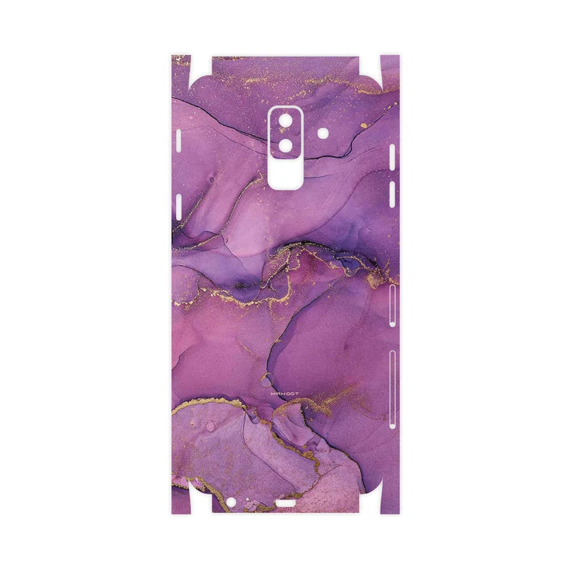 برچسب پوششی ماهوت مدل Purple Marble-FullSkin مناسب برای گوشی موبایل سامسونگ Galaxy A6 Plus 2018