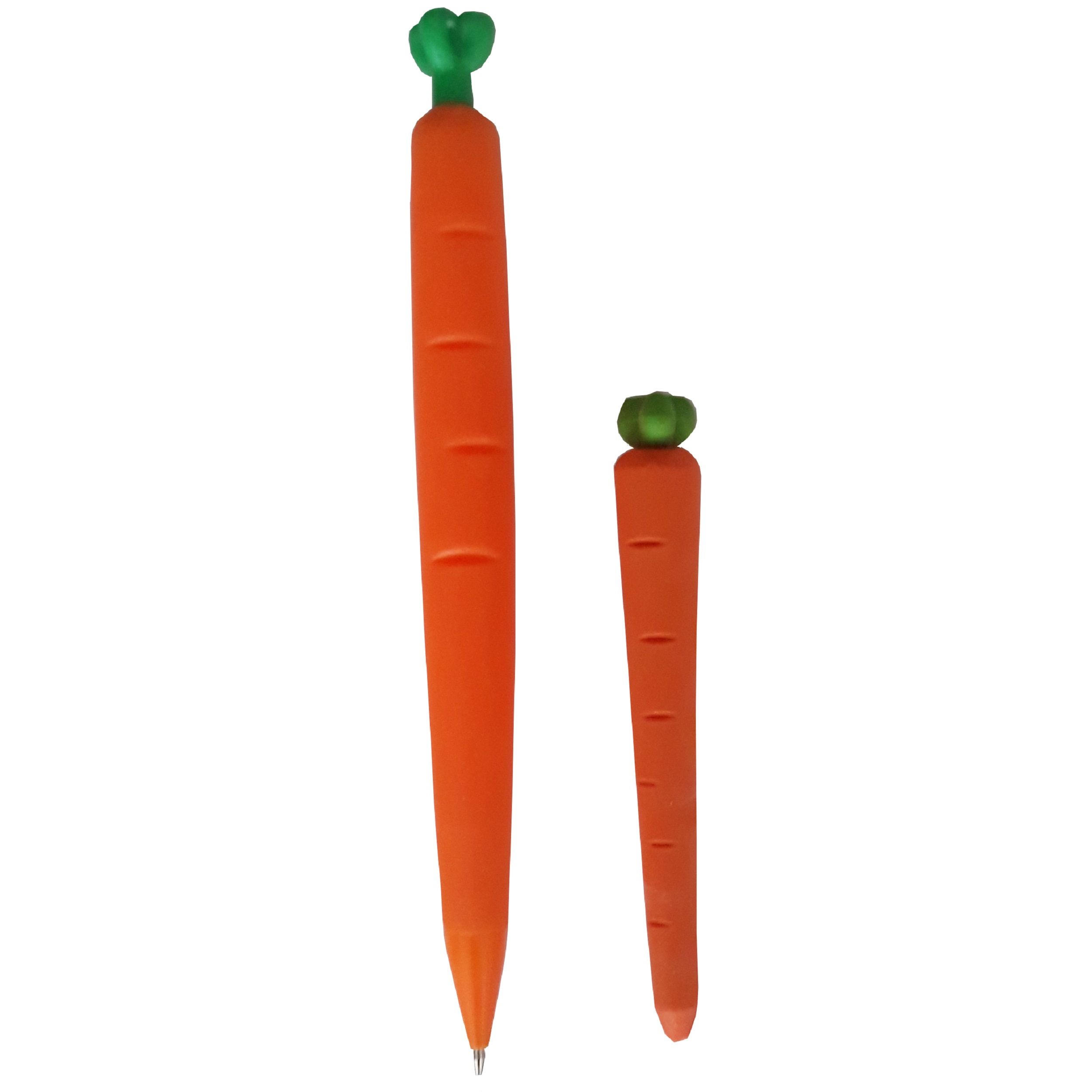 مداد نوکی 0.5 میلی متری طرح هویج به همراه پاک کن