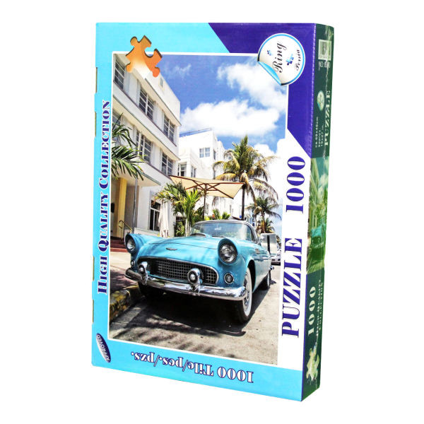 پازل 1000 تکه مدل ماشین
