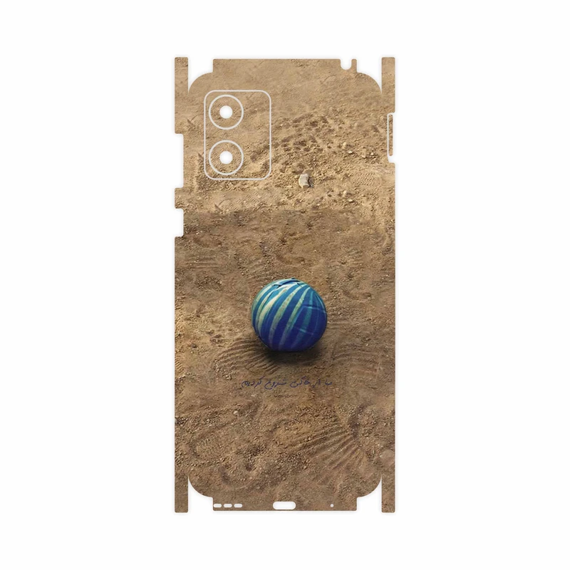 برچسب پوششی ماهوت مدل Ball Nostalgia-FullSkin مناسب برای گوشی موبایل موتورولا Moto E13