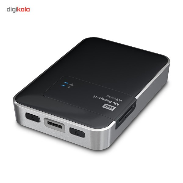 هارد دیسک بی‌سیم وسترن دیجیتال مدل My Passport Wireless ظرفیت 2 ترابایت
