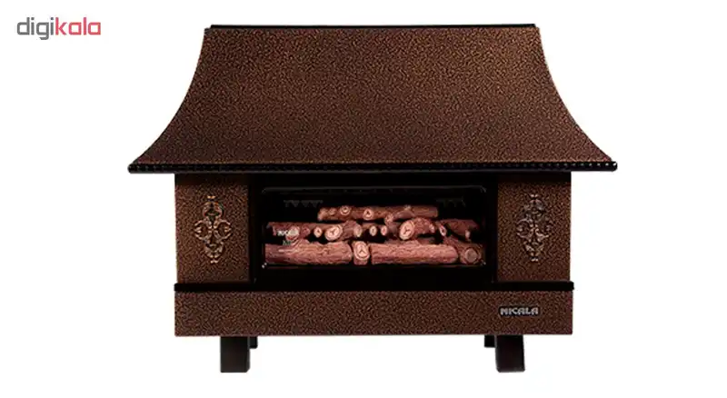 بخاری گازی شومینه ای نیک کالا مدل زرین mc28