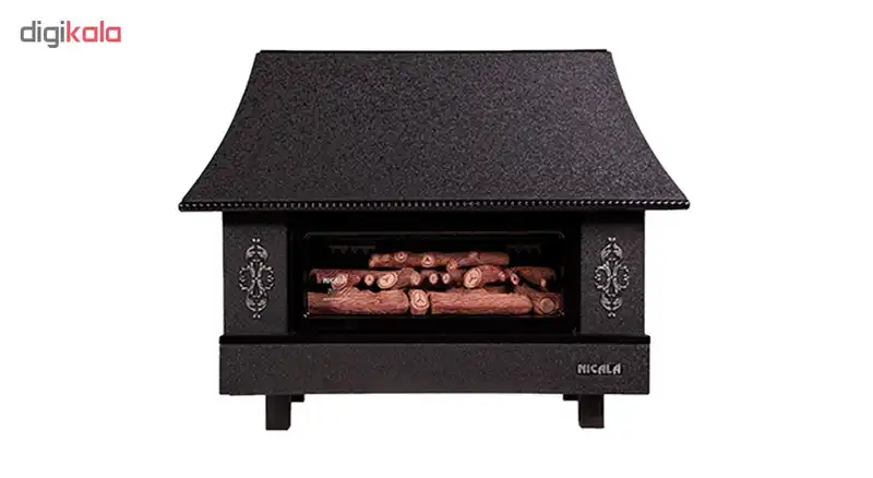 بخاری گازی شومینه ای نیک کالا مدل نفیس MC30