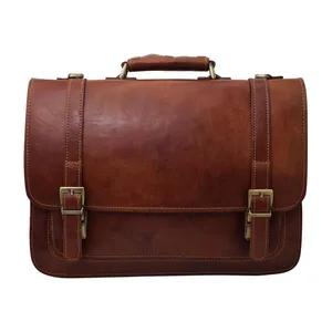 کیف اداری مردانه مدل آفاق چرم طبیعی کد 440