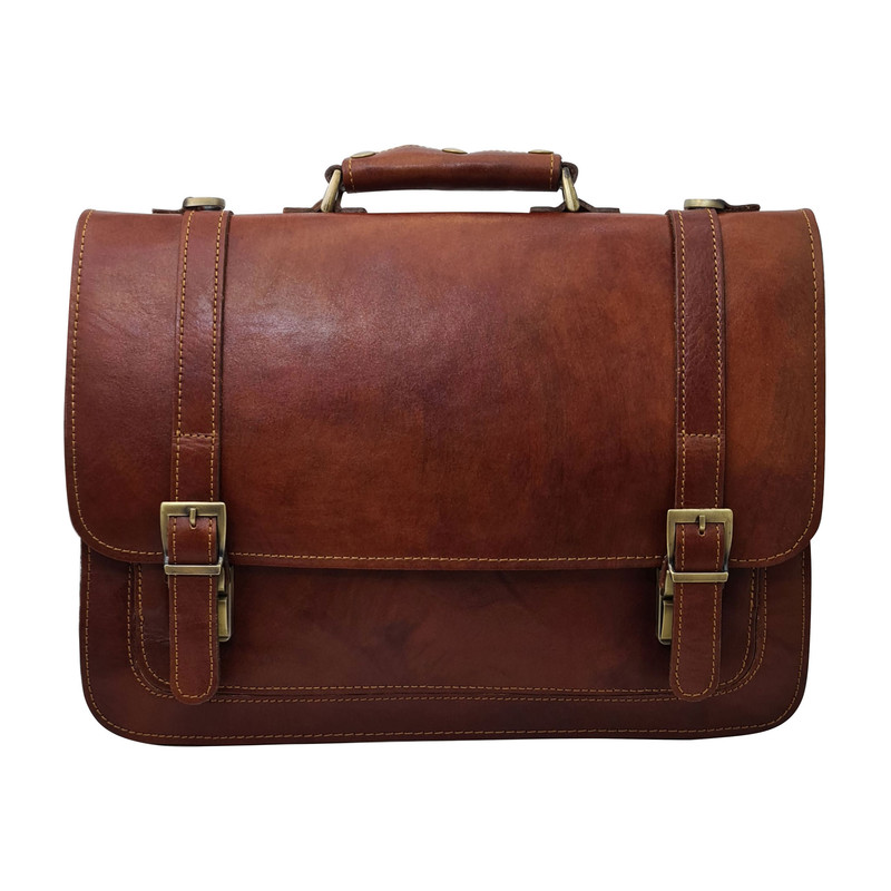 کیف دستی مردانه مدل آفاق چرم طبیعی کد 880