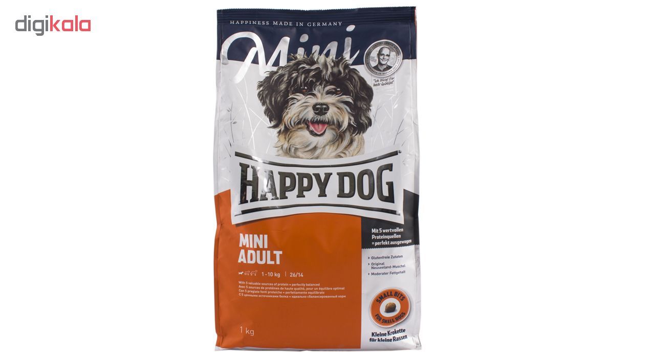 غذای خشک سگ هپی داگ مدل MINI ADULT