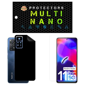Multi Nano X-SFM Screen Protector For Xiaomi Redmi Note 11 Pro Plus 5G India with back skin