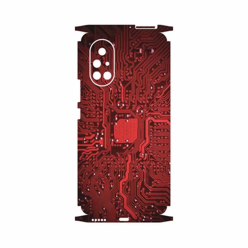 برچسب پوششی ماهوت مدل Red-Printed-Circuit-Board-FullSkin مناسب برای گوشی موبایل هوآوی Nova 8