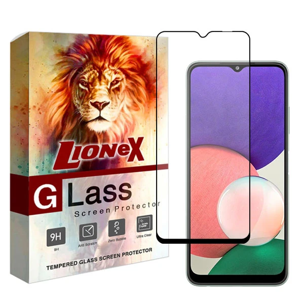 محافظ صفحه نمایش سرامیکی مات لایونکس مدل MCERAMLION مناسب برای گوشی موبایل سامسونگ Galaxy A22 5G /  A22s 5G