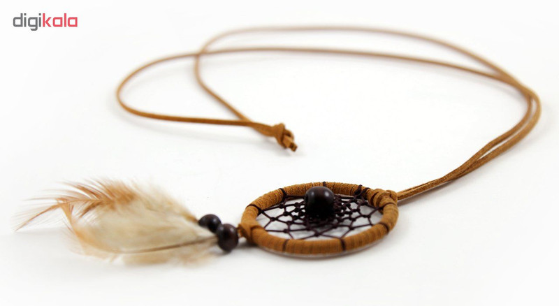 گردنبند طرح دریم کچر مدل Brown Double Dreamer