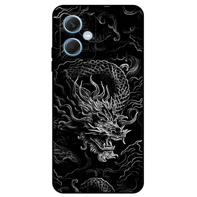 کاور مگافون طرح اژدها مدل 1897 مناسب برای گوشی موبایل شیائومی Redmi Note 12 5G China 