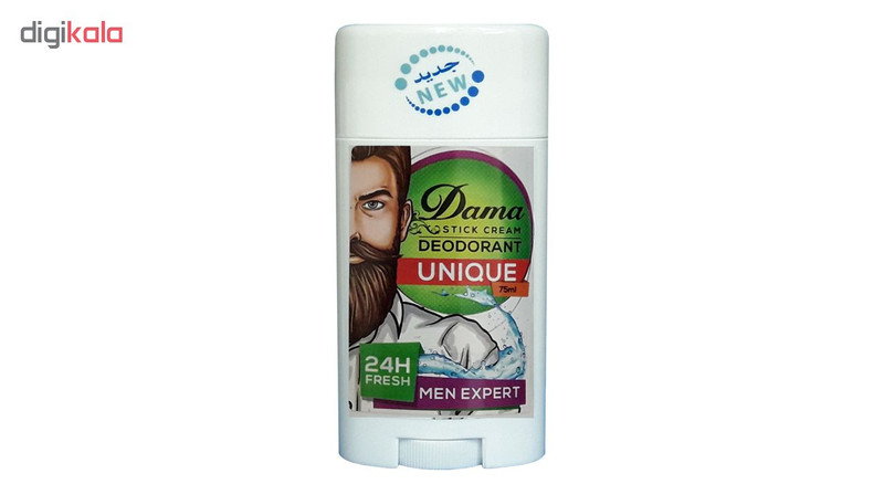استیک ضد تعریق مردانه داما مدل Unique حجم 75 میلی لیتر